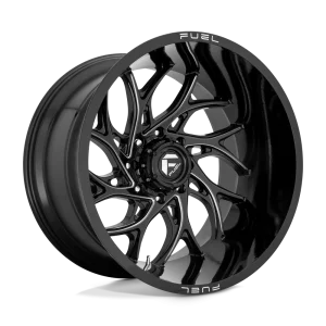 Fuel – D741 RUNNER – Black – 20″x10″ -18mm – Summer Wheels – D7412000B447